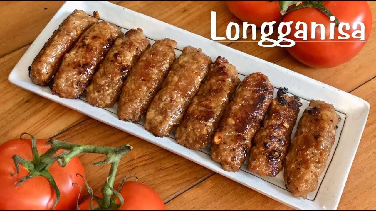 Homemade Skinless Sweet Longganisa Recipe