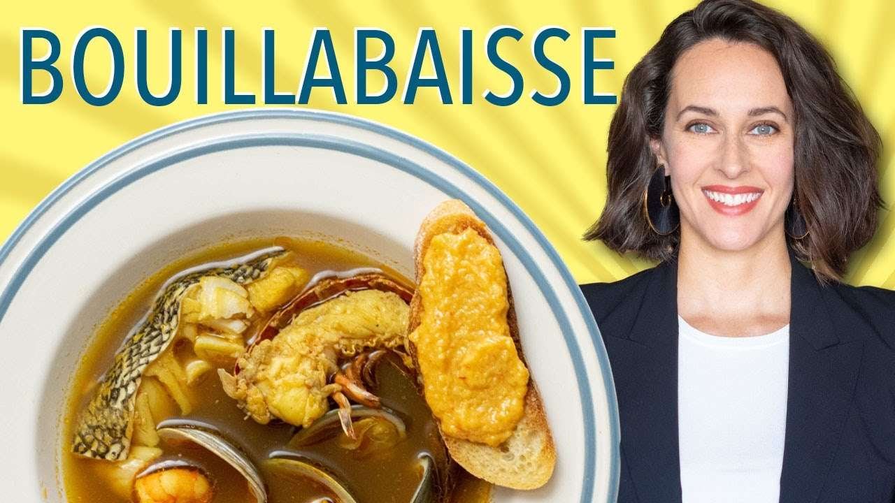 Easy Bouillabaisse – Recipe Demo of French Fish Stew with Rouille – How to Make Bouillabaisse