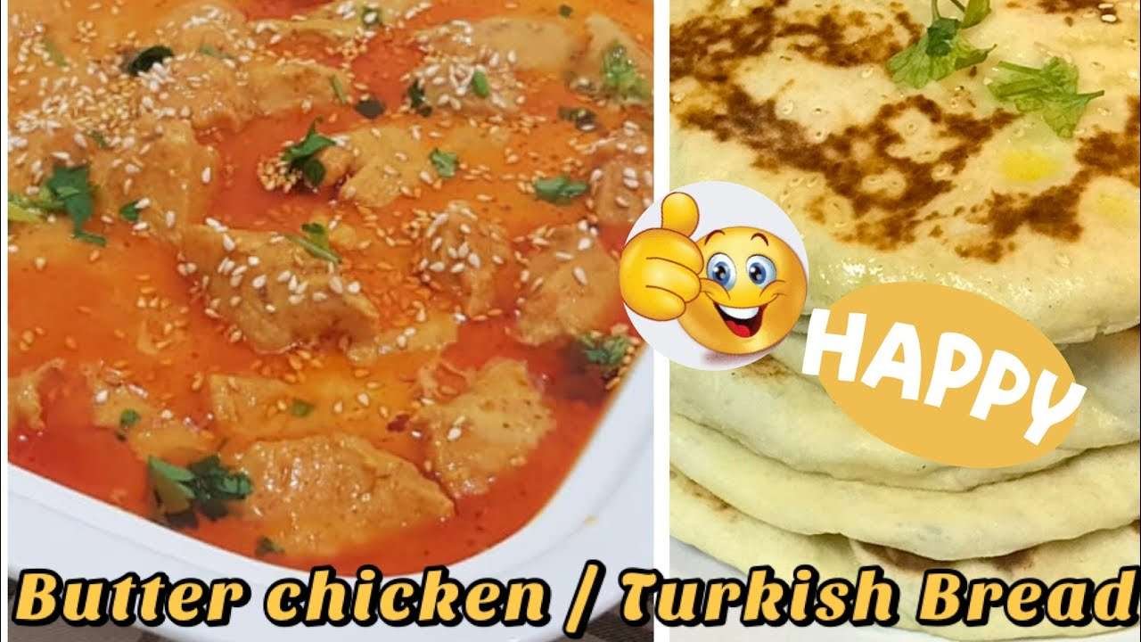 How to make Turkish bread  | Turkish bread recipe | Simple & Easy recipe of butter chicken