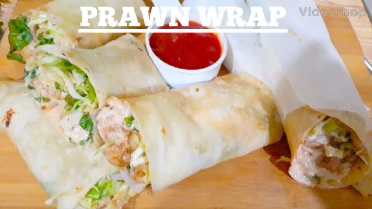 PRAWN WRAP HEALTHY AND EASY RECIPE  ||BY||COOKING WITH SADIA ARIF