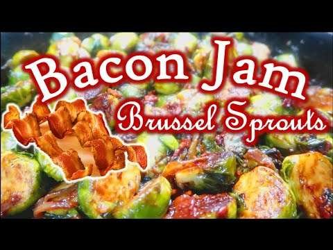 Bacon Jam Brussel Sprouts (EASY) | *NEW* Dinner side | Fall dinner Idea