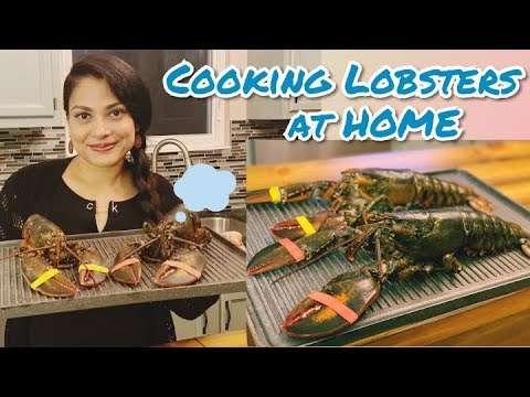 World’s largest store/Getting fresh Lobsters from Jungle Jim’s/How to clean and bake Maine Lobsters