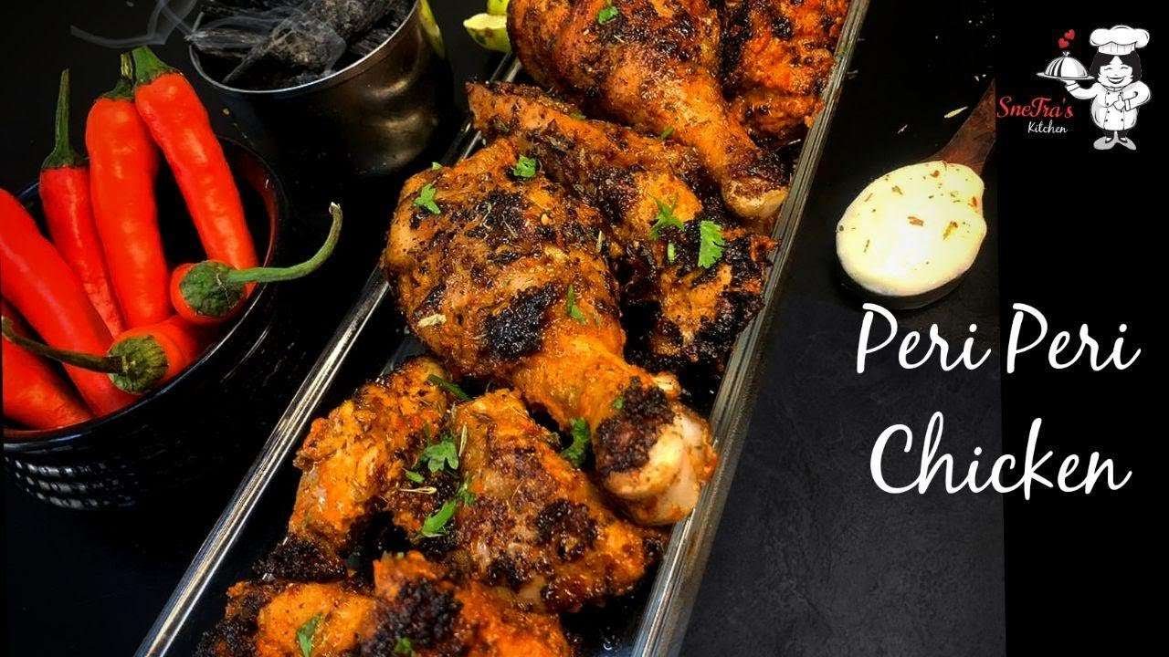 Peri Peri Chicken Recipe In Tamil | Portuguese Recipes | Peri Peri Chicken | SneTra's Kitchen