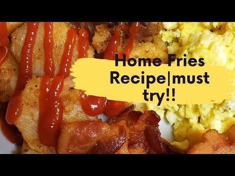 Home Fries Recipe  Quick ,Easy & Delicious #homefries #simplerecipe #delicious