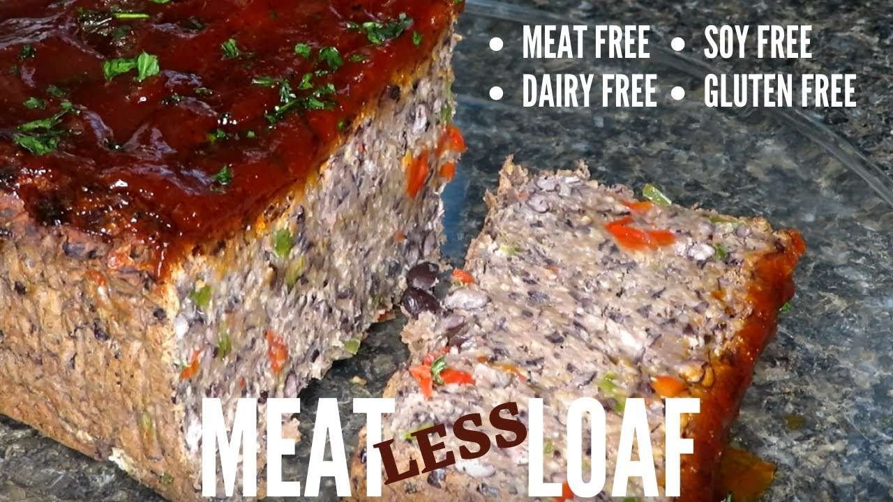 MeatLESS Meatloaf!! | How to Make Vegan Meatloaf | Fall Recipe