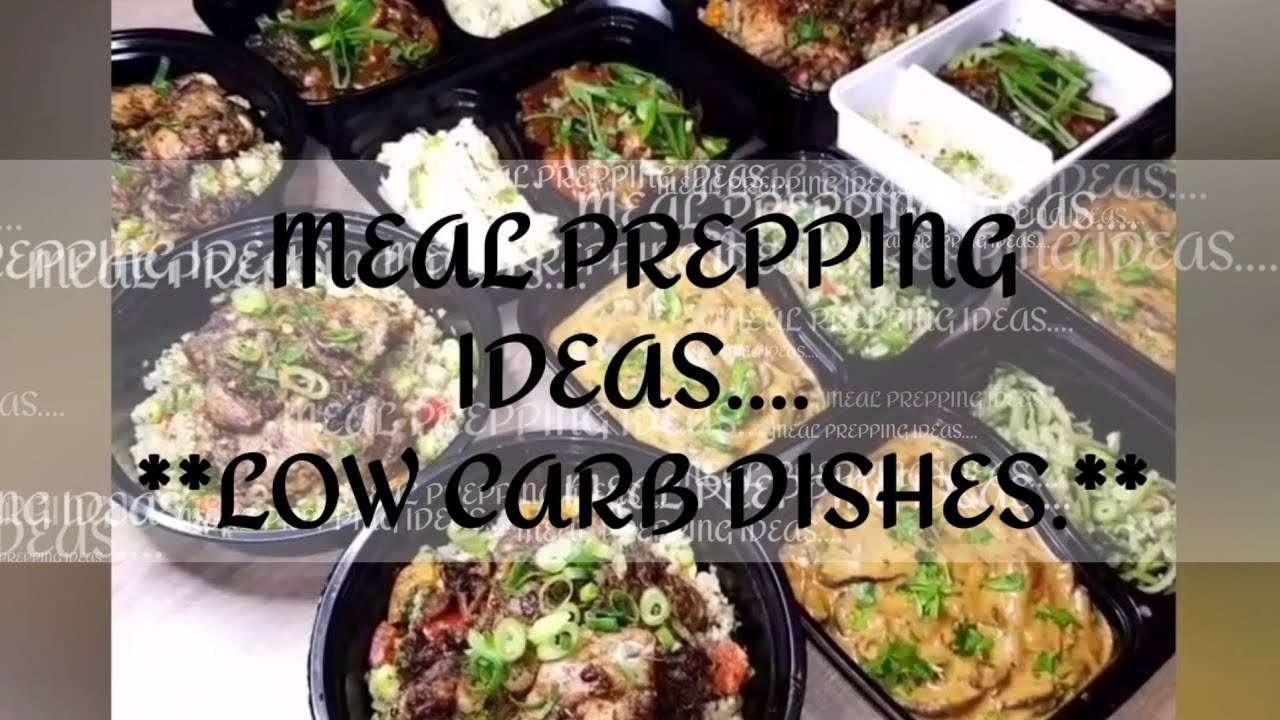 ***Meal Prepping. 3 Delicious Low Carb Meals***
