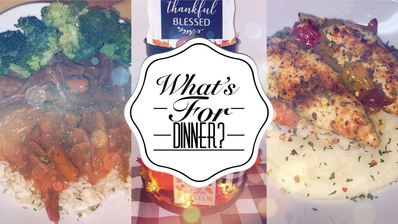 What’s for Dinner | Easy Fall Recipes | Mini Fall Home Tour