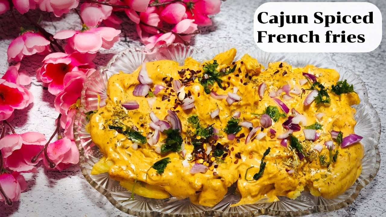Cajun spiced frenchfries| potatoes-barbeque Nation style | simple & Quick recipe| perfect starter |