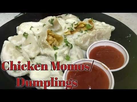 Chicken Momos | Steamed Momos | Chicken Dumpling | Chicken Dim Sum ~ Cook with Hadiya
