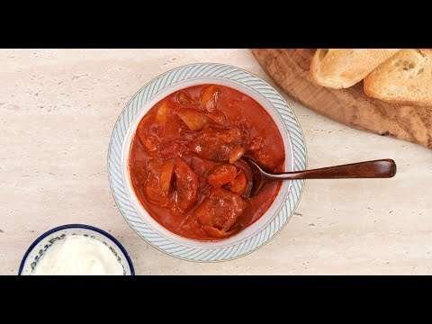 Hungarian Goulash | 4-in-1 Combination Steam Oven NN-CS88/89LB (EU) [Panasonic]