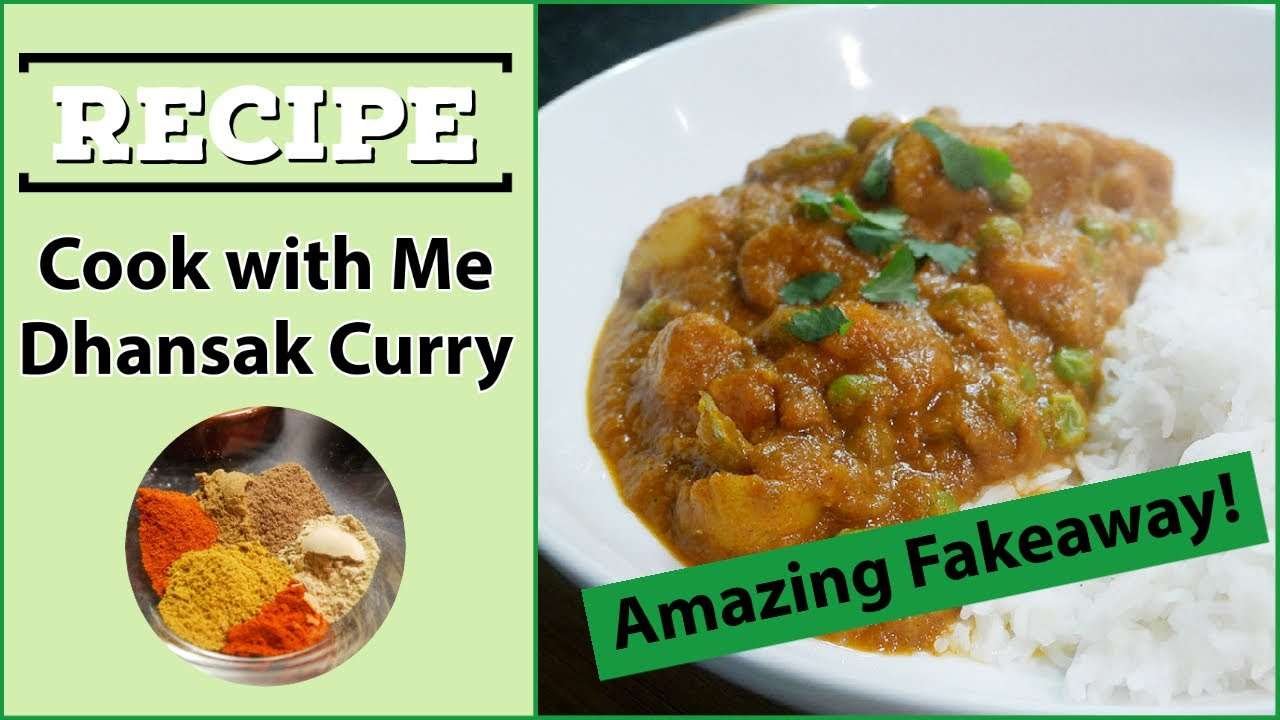 DHANSAK CURRY RECIPE | COOK WITH ME | FAKEAWAY | TAKEAWAY CURRY RECIPE | AMAZING CURRY RECIPE