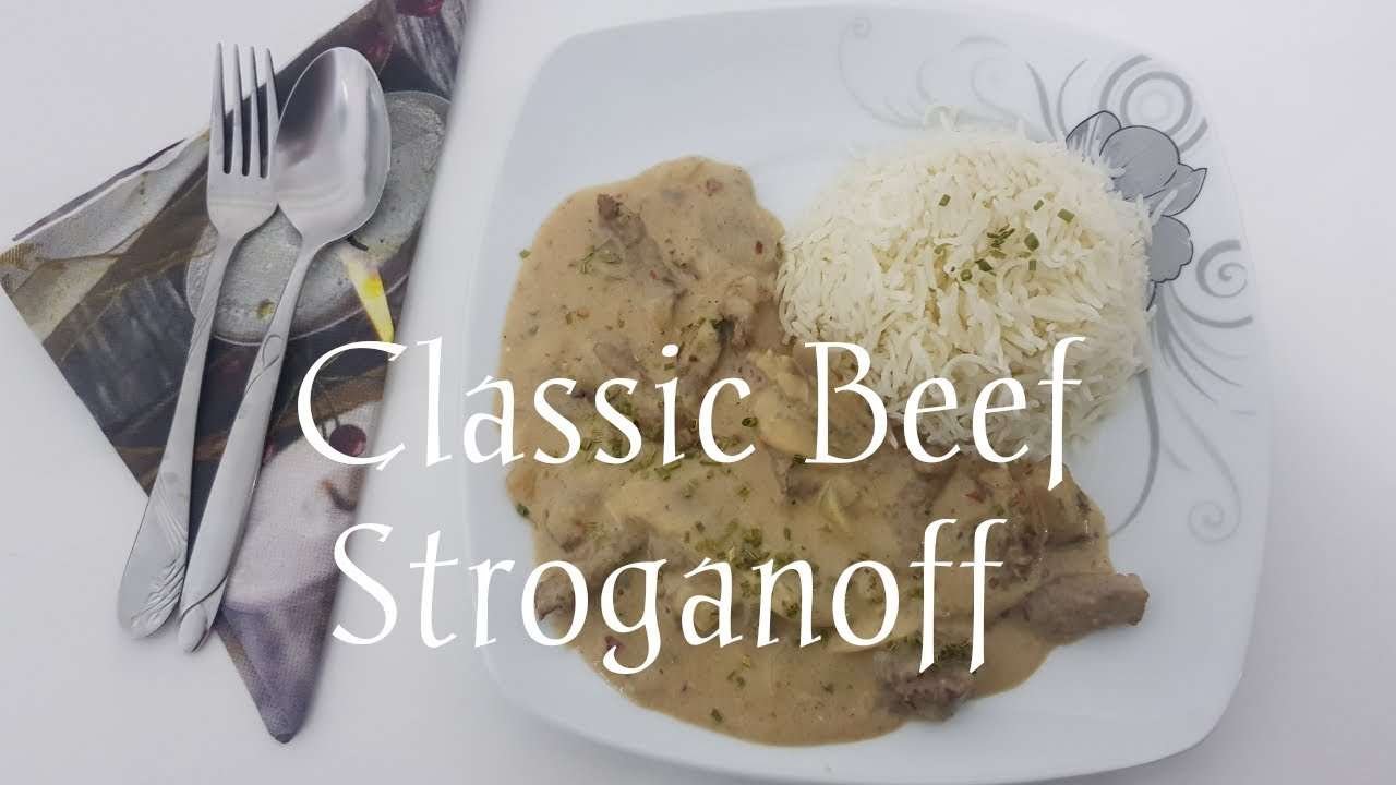 Classic Beef Stroganoff | easy quick recipe