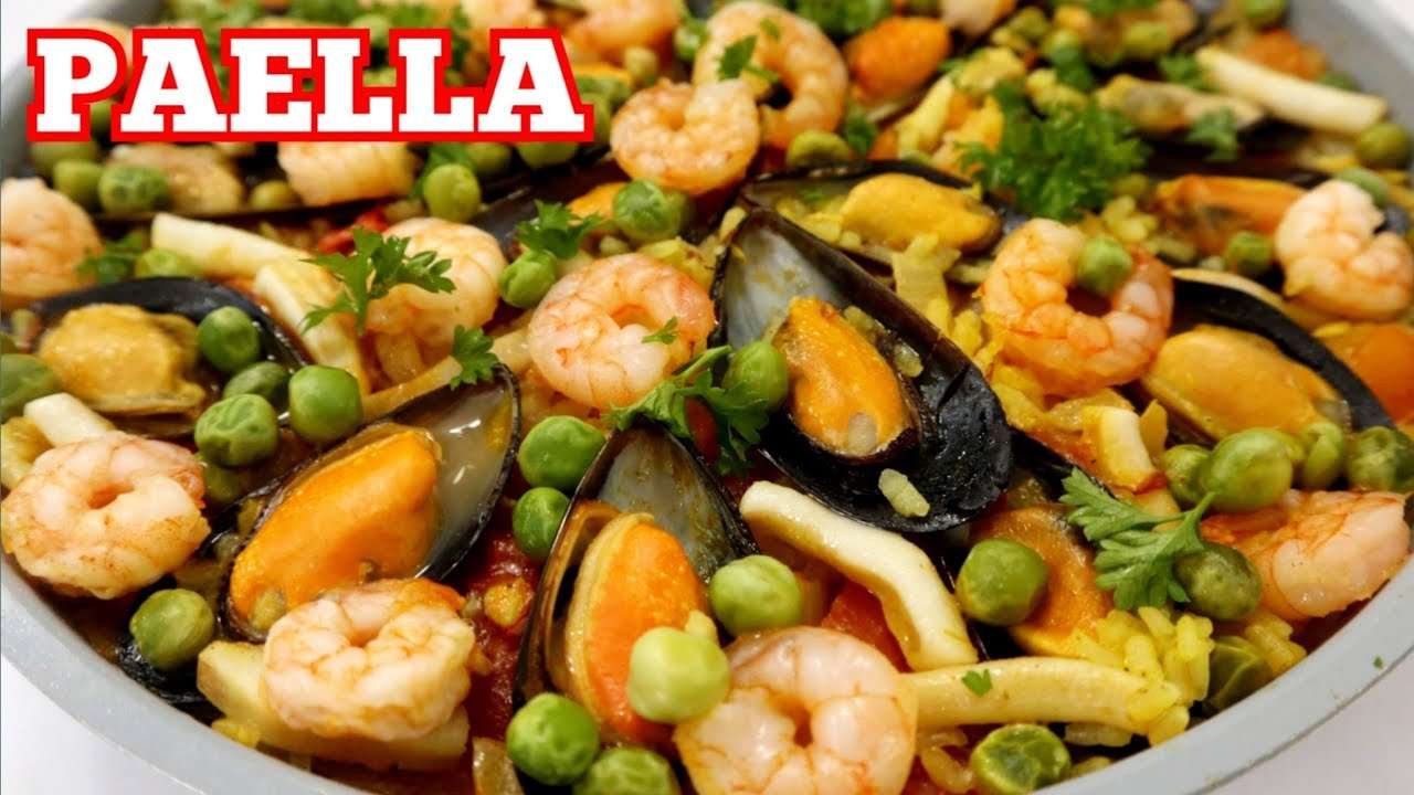 SPANISH SEAFOOD PAELLA RECIPE | GLEN J'S KITCHEN