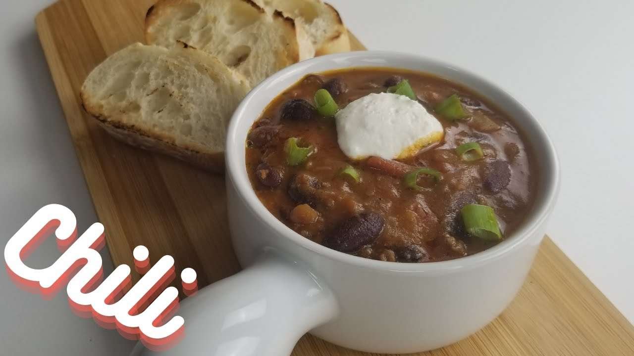 Best Chili Recipe |  Homemade Beef and Beans Chili Recipe