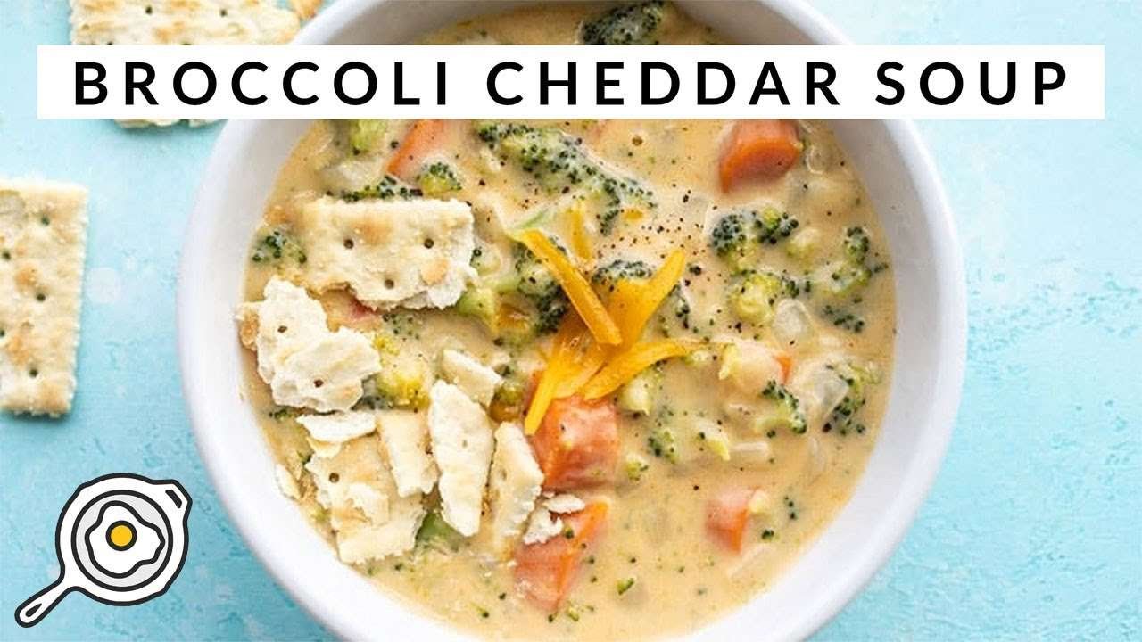 Easy Broccoli Cheddar Soup