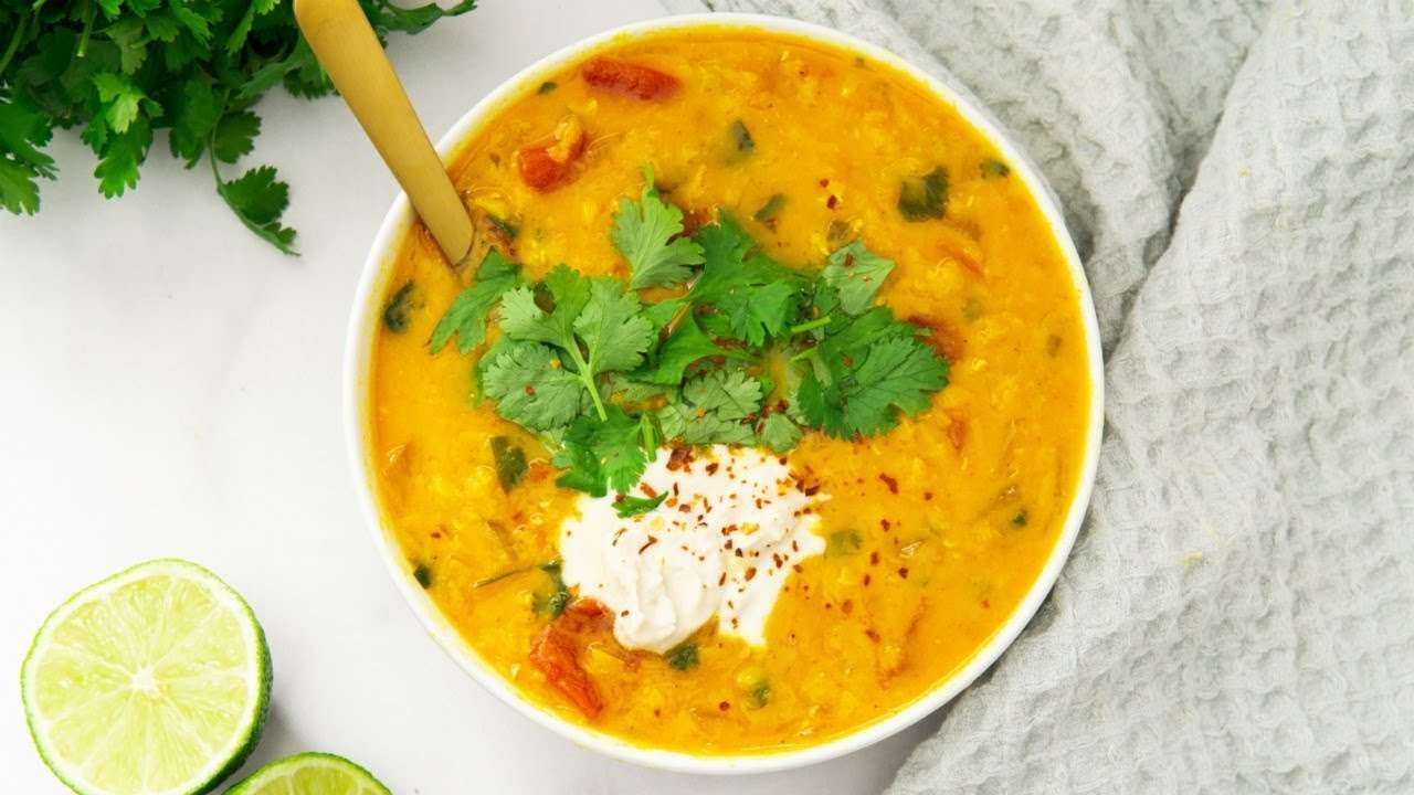 Indian Red Lentil Curry Recipe (vegan!) + My Masala Dabba Indian Spice Box