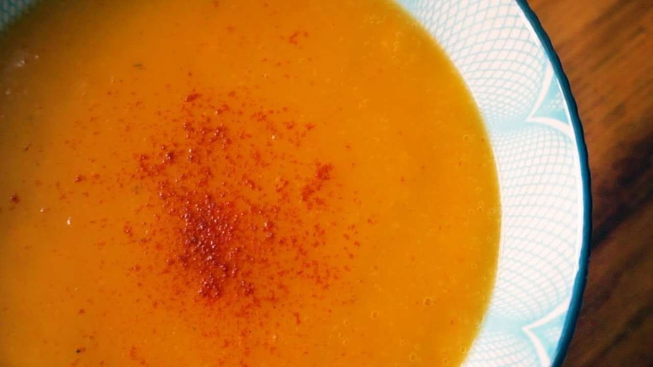 Paprika Butternut Squash Soup | VEGAN