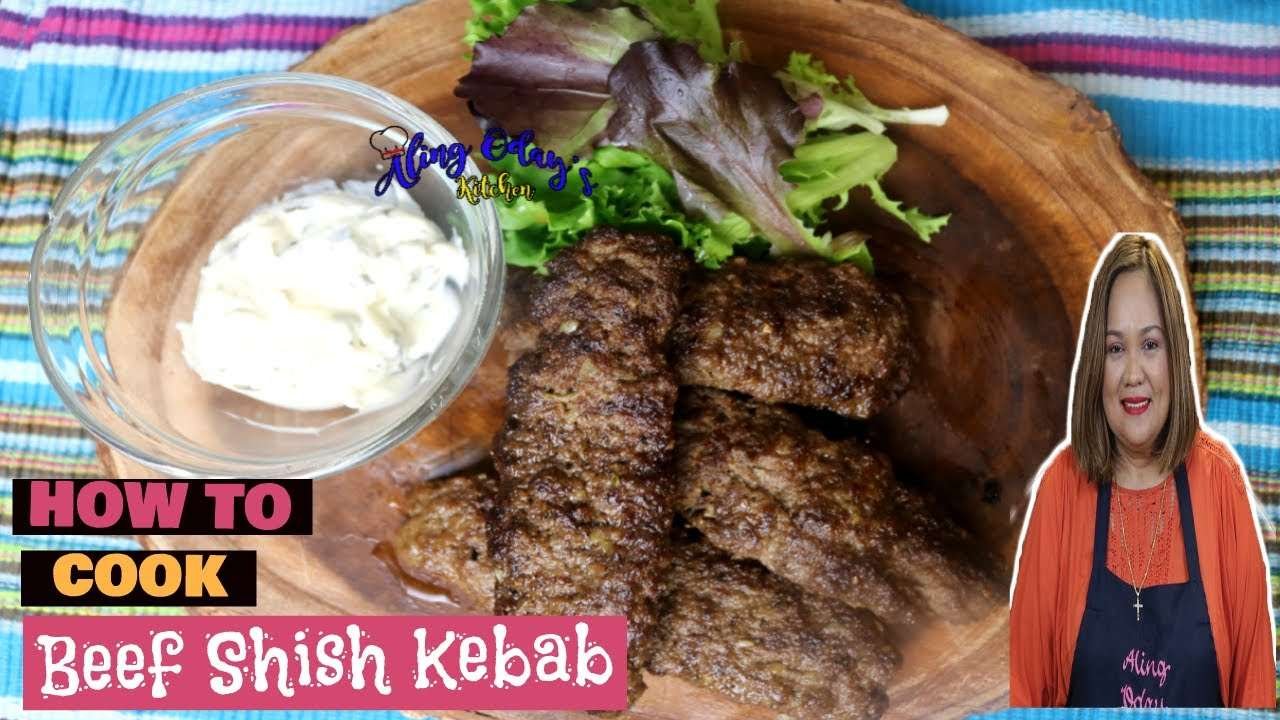 Quick and Easy Beef Shish Kebab – ANG SARAP!