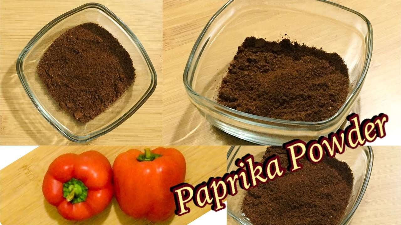 পাপড়িকা পাউডার || Paprika Powder Recipe || How to Make Paprika Powder at Home
