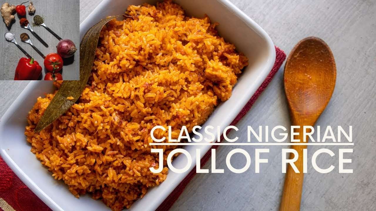 Tasty Classic Nigerian Jollof Rice | Recipes | Immaculate Ruému