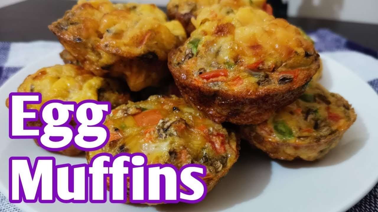 Egg Muffin – Easy and Healthy Breakfast Recipe  #vegetableeggmuffin #omelette #muffin