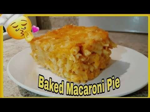 Baked Macaroni and Cheese| Macaroni Pie|Easy Recipe.