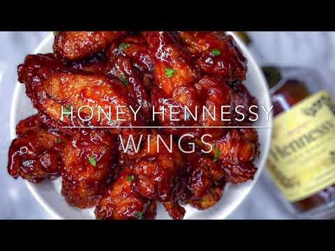 HENNESSY WINGS | HENNY WINGS | HONEY HENNESSY WINGS || FRUGALLYT