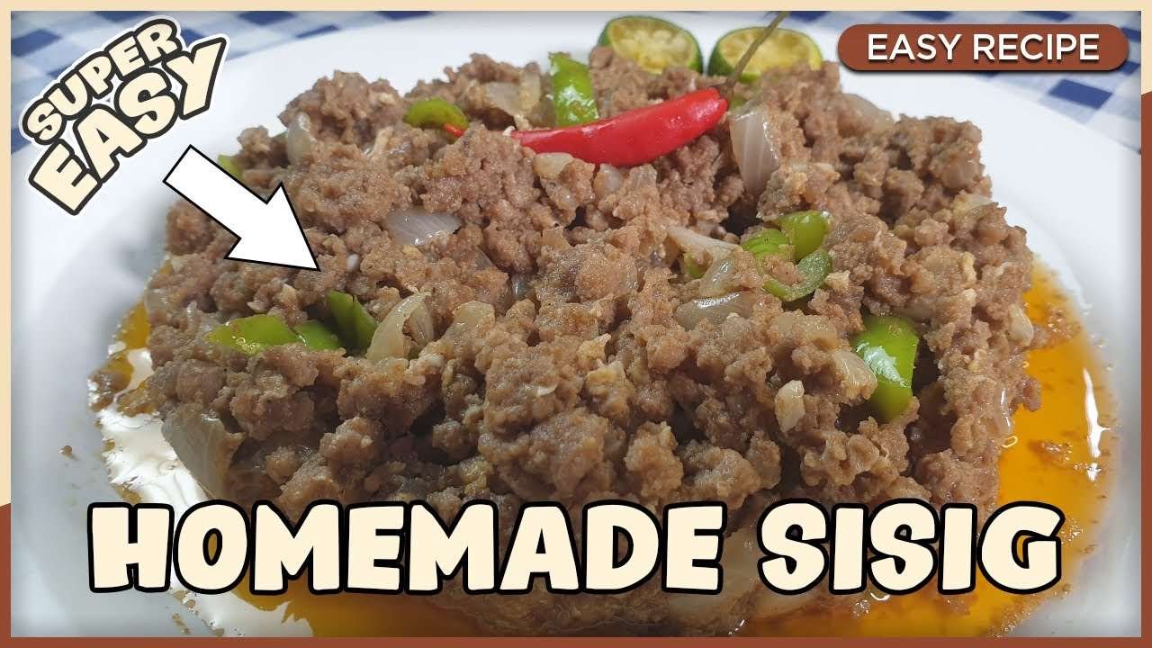 [EASY RECIPES] HOW TO MAKE EASY AND BUDGET FRIENDLY OF FAMOUS SISIG RECIPE OF THE PHILIPPINES
