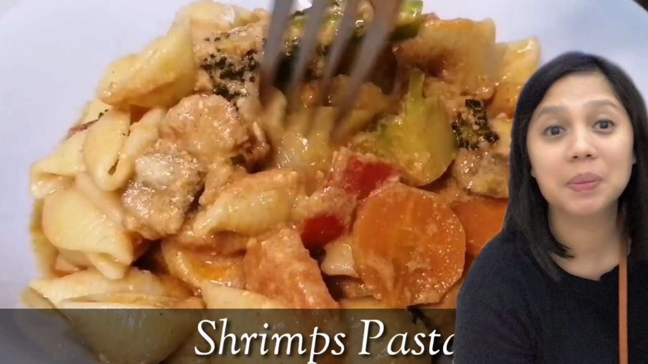 Shrimps Pasta/Pasta Recipe/Homemade Pasta