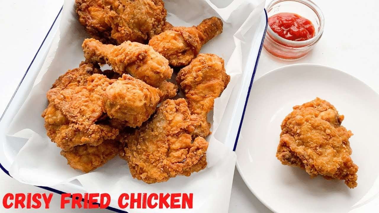 Fried Chicken recipe is easy! BEST FRIED CHICKEN//HOMEMADE RECIPE//SEASONED WITH SPICES//