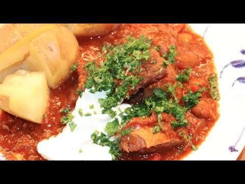 Goulash classique hongrois / Mijoté de viande, poivrons rouge & paprika – Recette #210