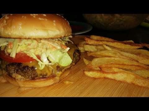 How to cook the best Mouth watering cheese Burger.