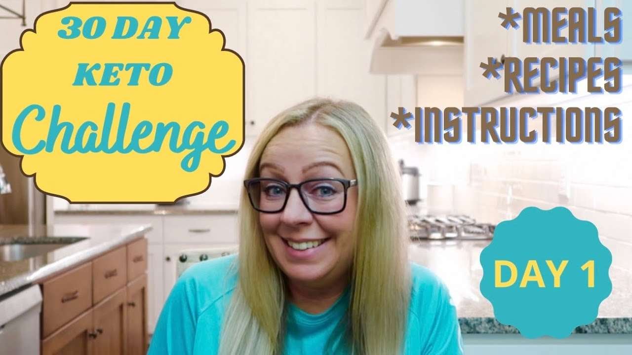 30 Day Keto Challenge: DAY 1!  Join Me On My Keto Journey! Recipes Included!