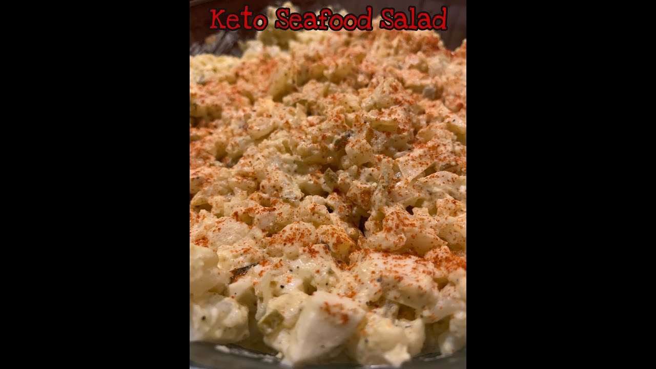Keto Seafood Salad