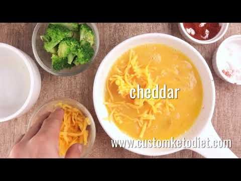 Keto Broccoli and Cheddar Frittata / recipe (2020)