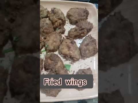 Fried chicken wings/easy home recipe/best fried wings recipe