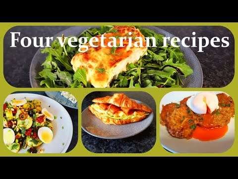 4 Veggie Recipes | Vegetarian | Easy Cooking