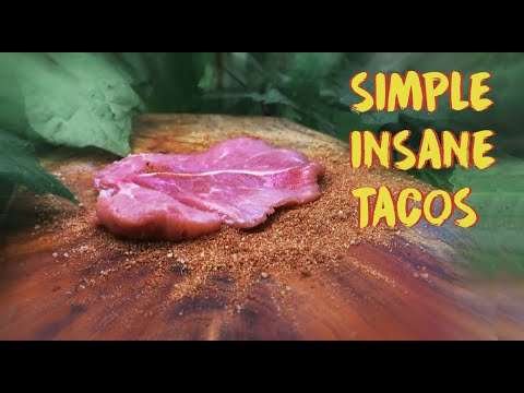 Cooking In the Jungle || Simple Recipe Insane Tacos
