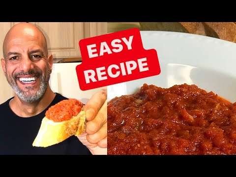 The best Matbucha recipe 🔥 Easy and delicious recipe 🍅 🌶 ‏‎ ‏مطبوخة