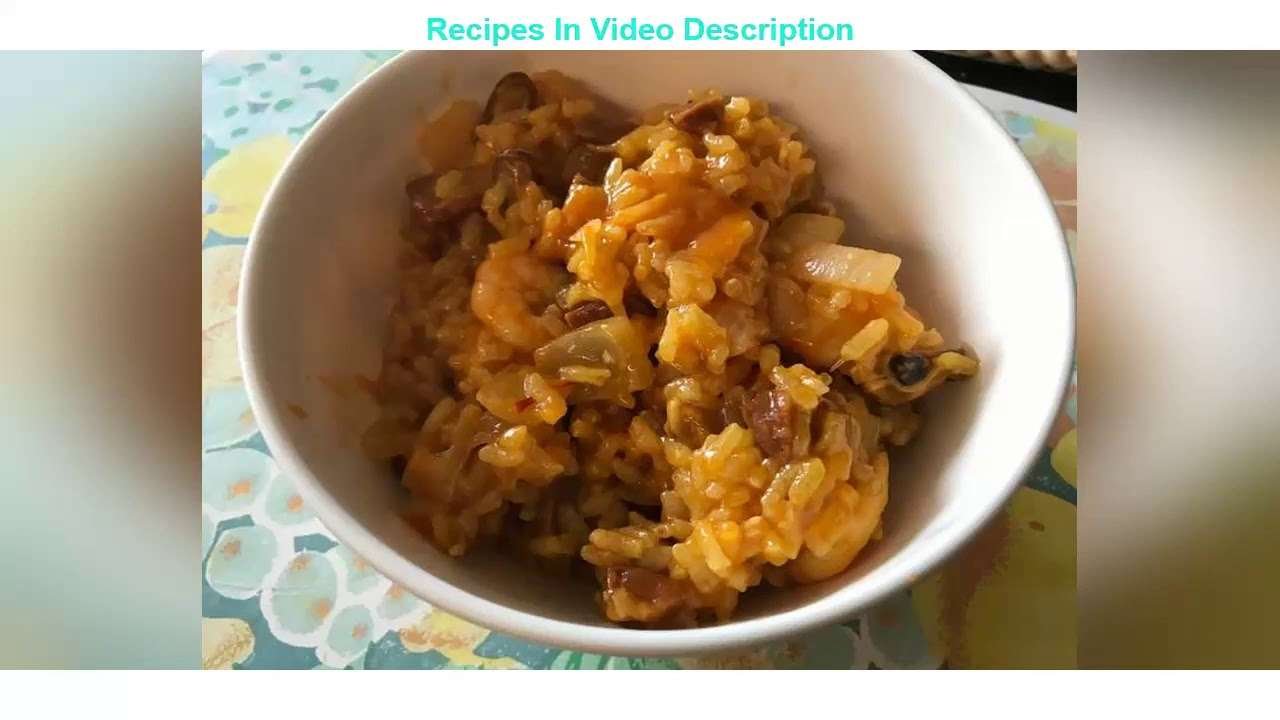 Fresh Recipe: Tasty Seafood Paella