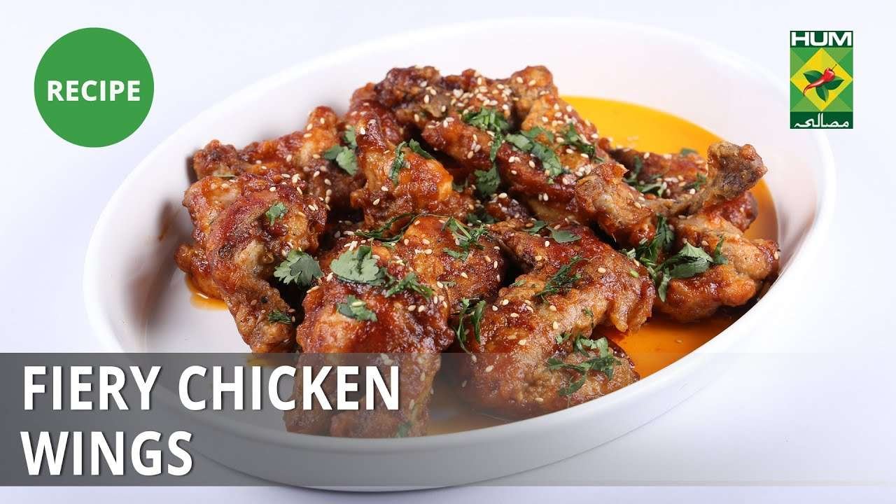 Fiery Chicken Wings Recipe | Tarka | Rida Aftab | Fast  Food