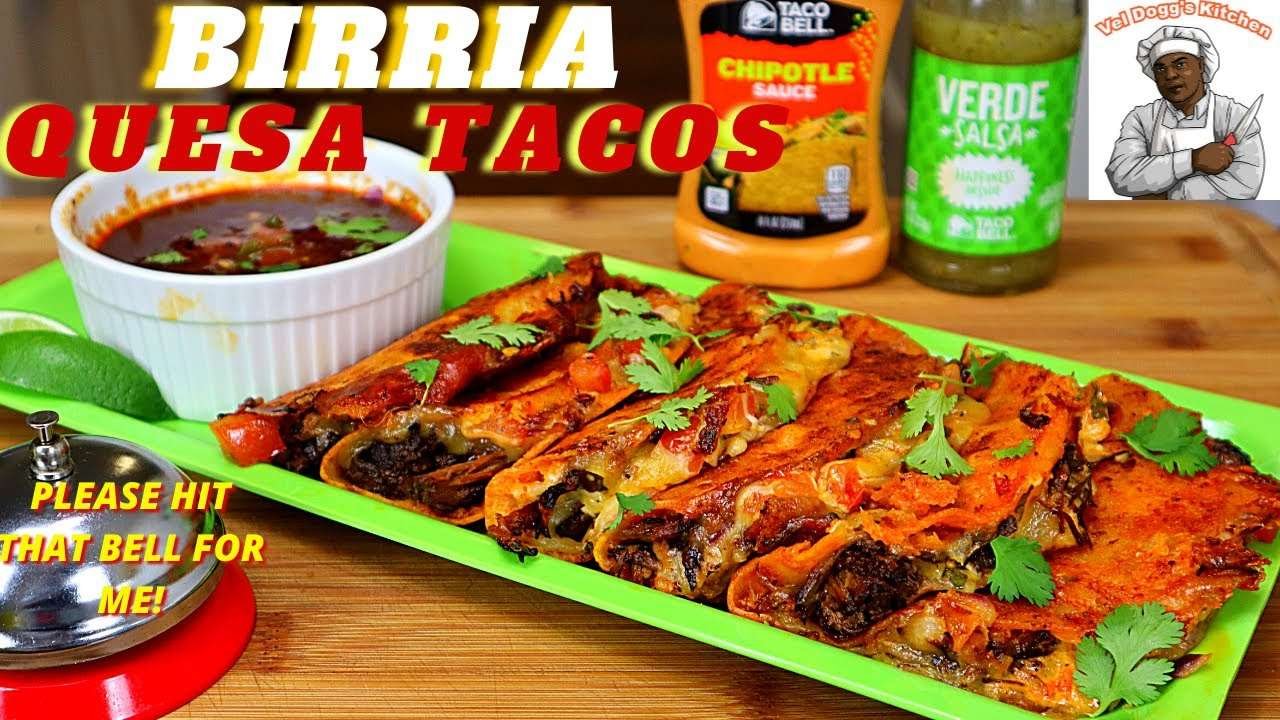BIRRIA QUESA TACOS | HOW TO MAKE BEST BEEF BIRRIA QUESA TACOS YOUTUBE VIDEO RECIPE