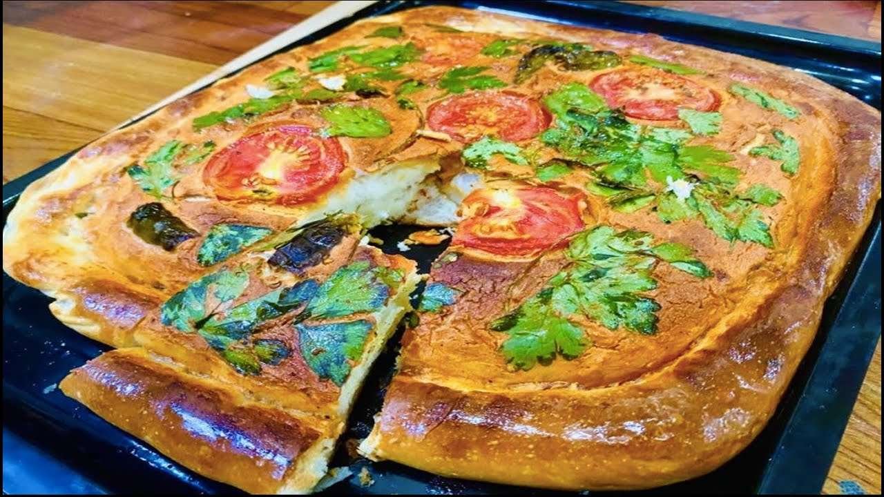 Peshawari Naan Pizza Recipe !!