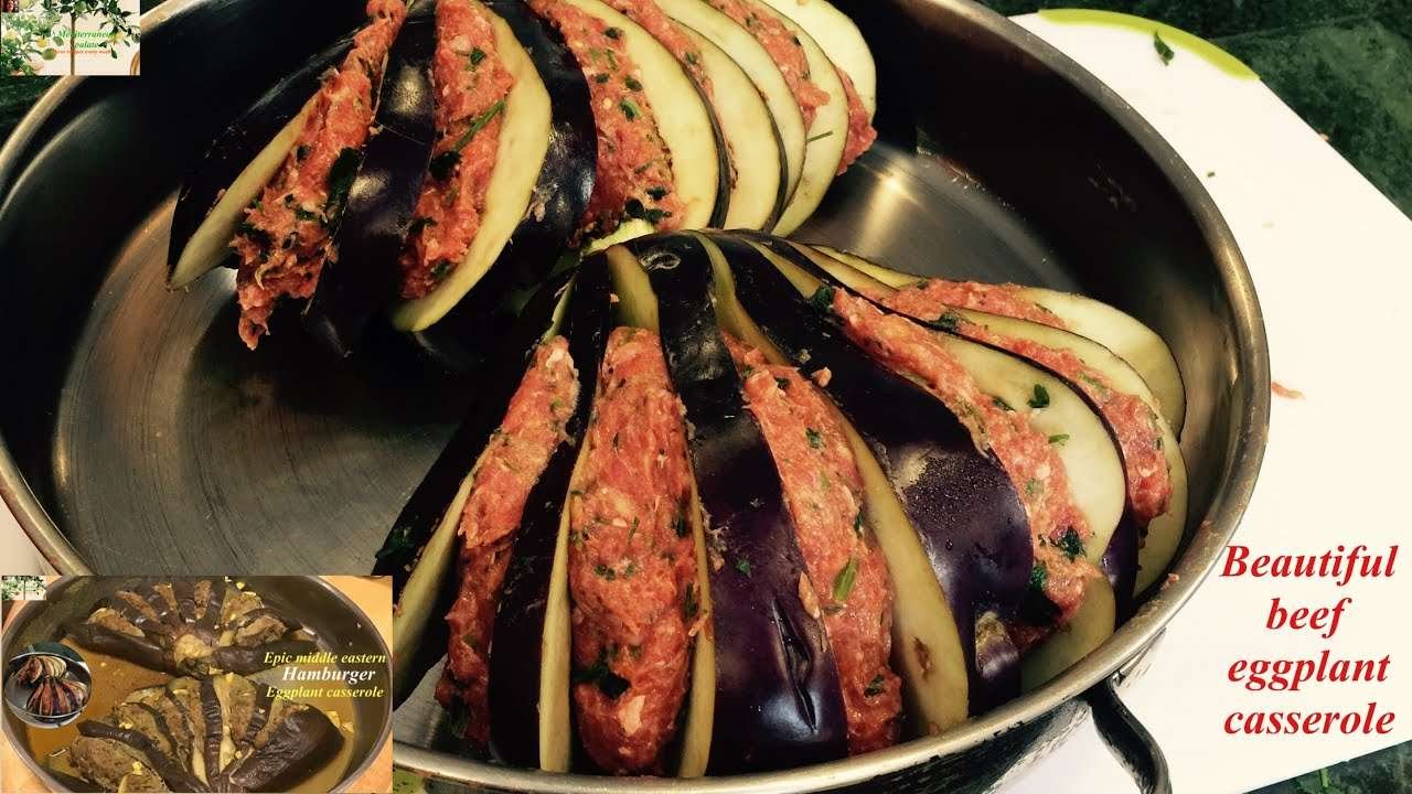 Savory ground beef eggplant casserole recipe easy – gluten-free & low carb