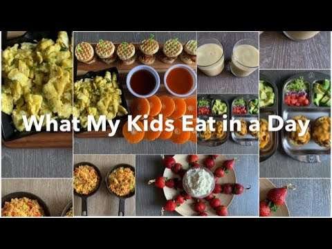 WHAT MY KIDS EAT IN A DAY – Day 18