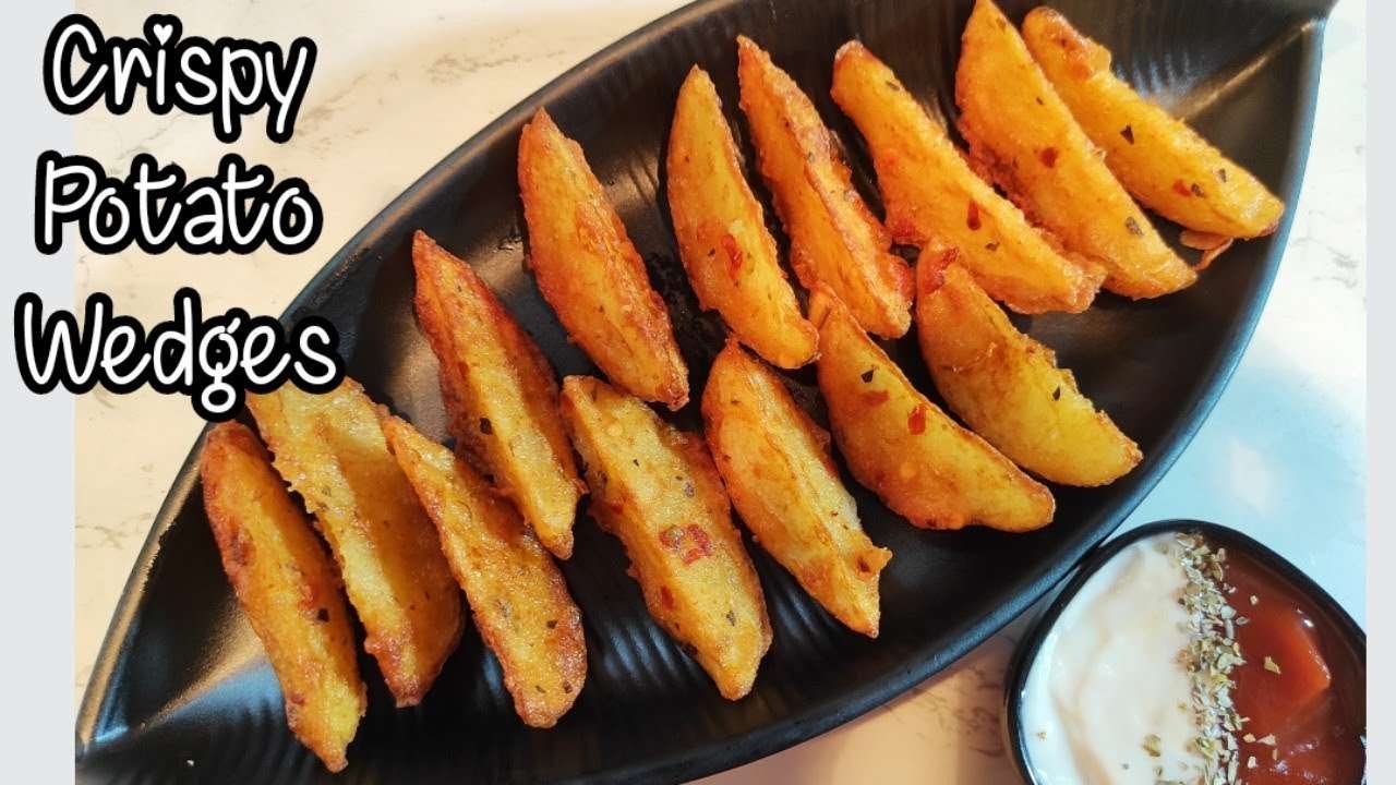 Crispy Potato Wedges Recipe |