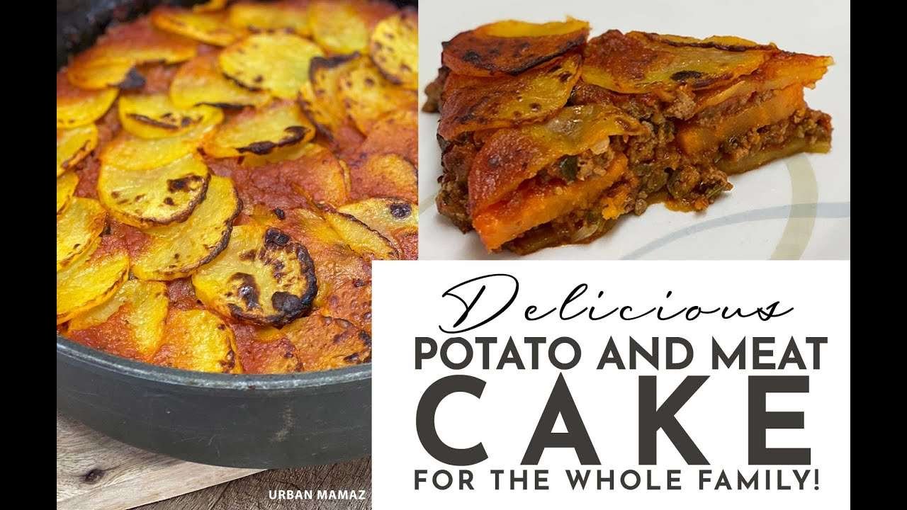 Delicious Scalloped Potato and Meat Loaf Cake Recipe: Perfect for the Whole Family!