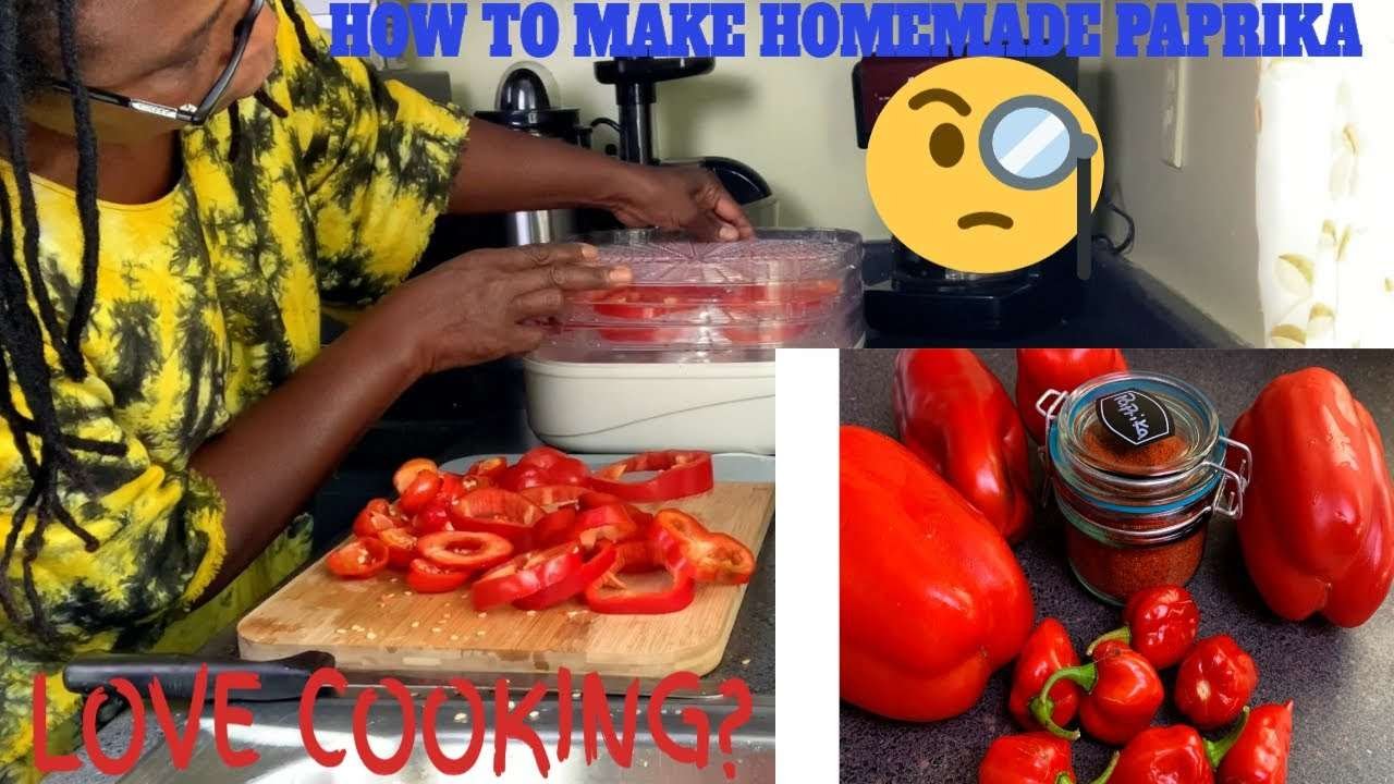 HOW TO MAKE HOMEMADE PAPRIKA || MY WAY || EASY AND SIMPLE