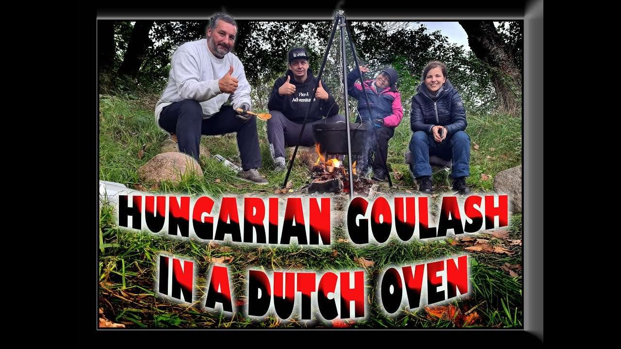 We made Hungarian Goulash in a dutch oven