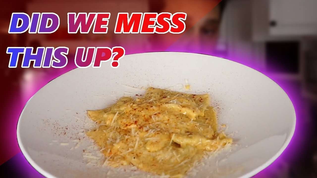 DONT BE SCARED TO RAV | Butternut Squash Smoked Cheddar Ravioli |